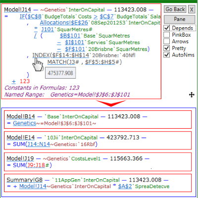 Formula Dialog